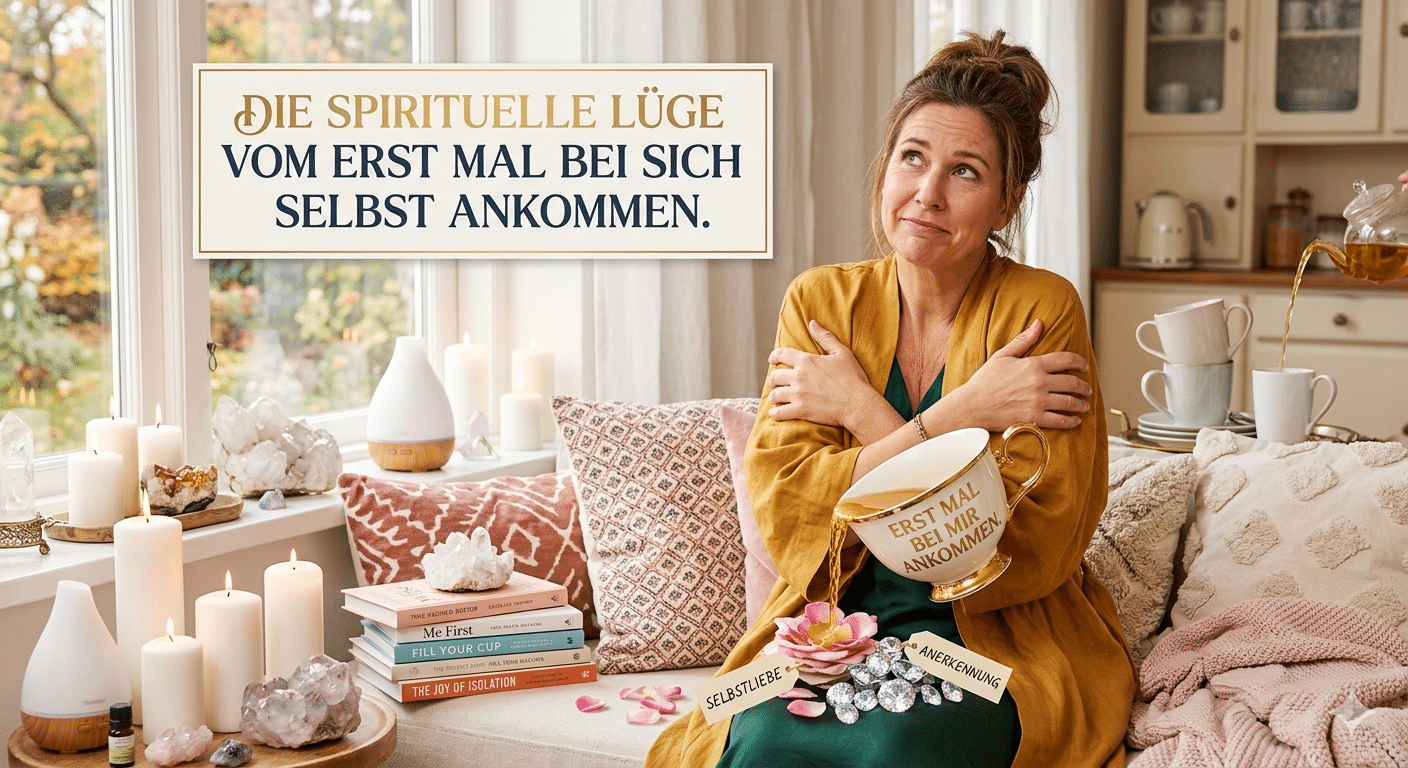 Die spirituelle Lüge vom „Erst mal bei sich selbst ankommen.“